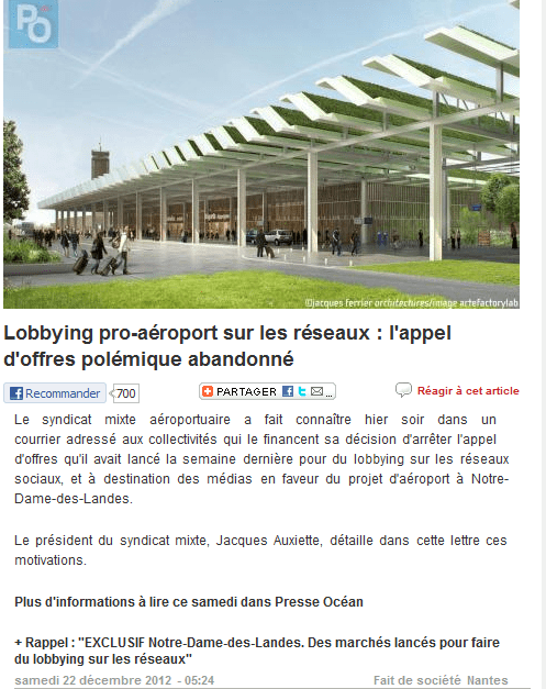 Force des réseaux : marche-arrrière annoncée concernant l'appel d'offre