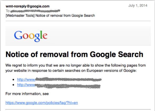 Google notification_droit oubli