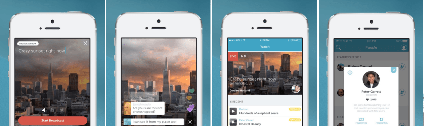 Periscope Live streaming